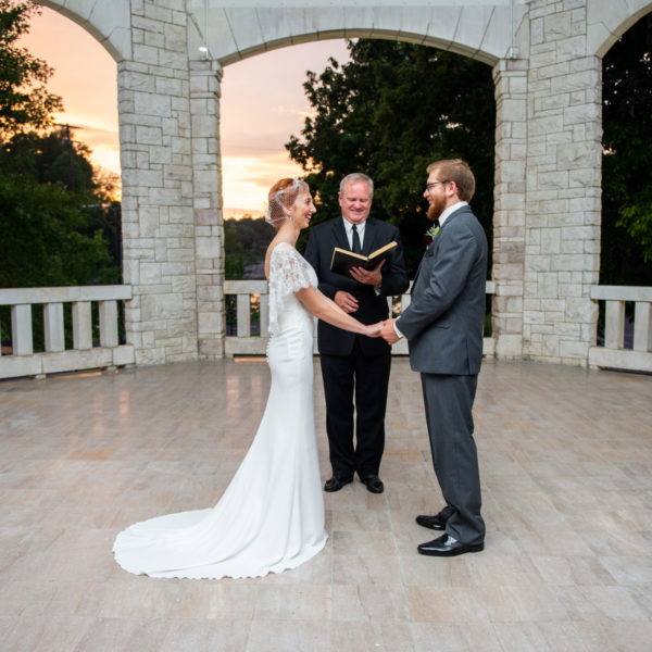 Eloping at Chilhowee Park Bandstand