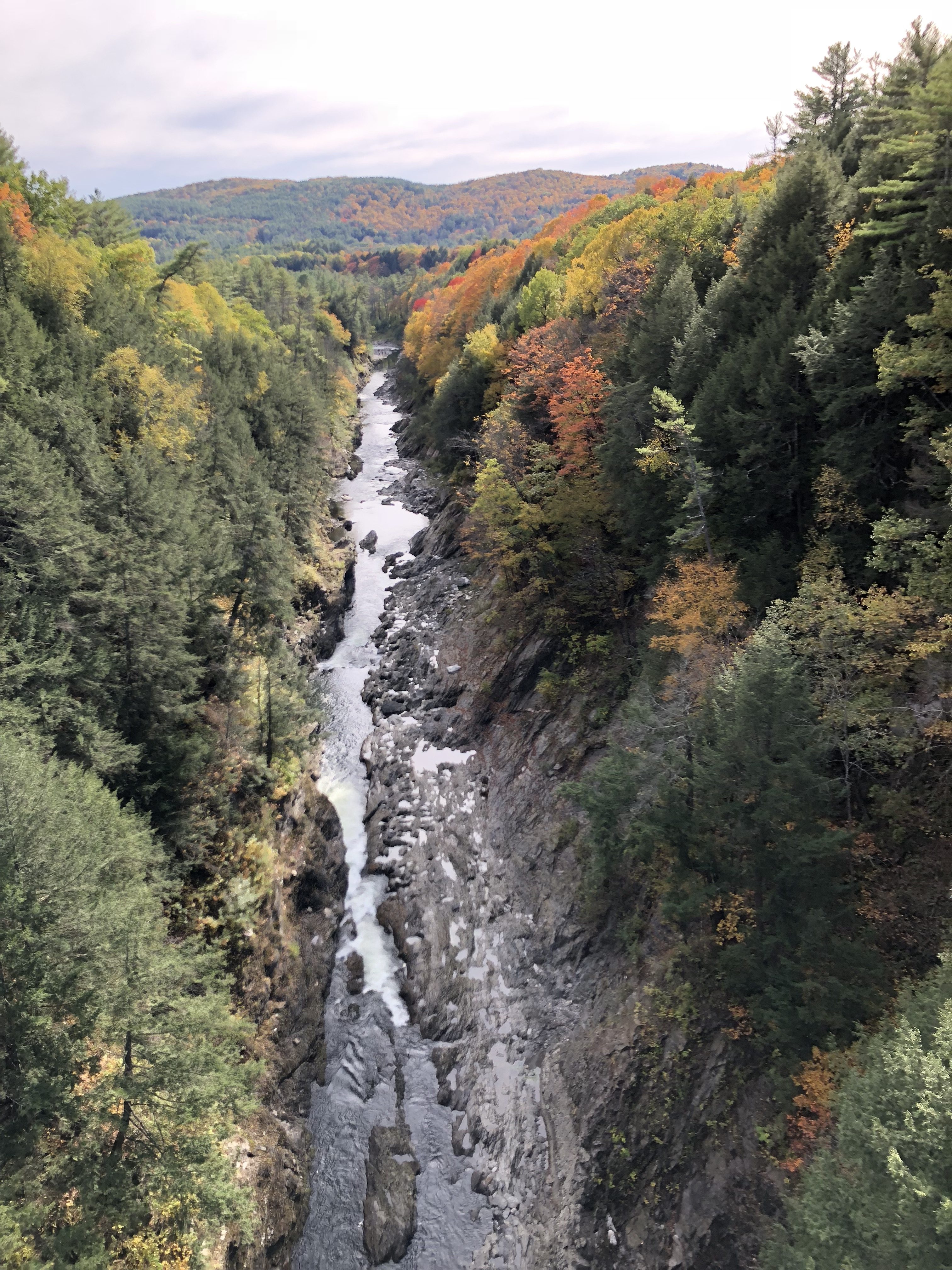 Quechee Gorge at Quechee, Vermont